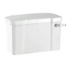Urlington Bathroom Burlington Close Coupled/Low Level Cistern 51cm + Ceramic Lever -Bostik Shop c1 l
