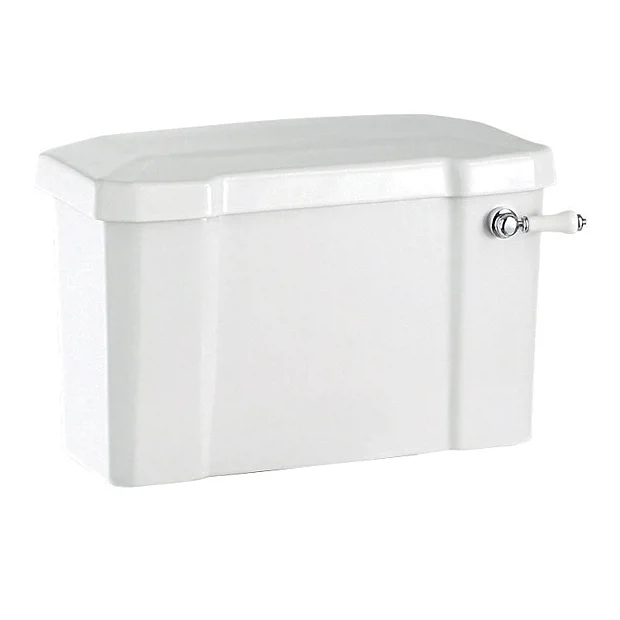 Urlington Bathroom Burlington Close Coupled/Low Level Cistern 51cm + Ceramic Lever 3 Urlington Bathroom Burlington Close Coupled/Low Level Cistern 51cm + Ceramic Lever