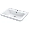 Nuie 600mm Ceramic Inset Basin