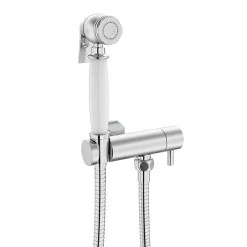 Chatsworth Traditional Douche Shower Spray Kit With Bar Shut-Off Valve And Hose Chrome