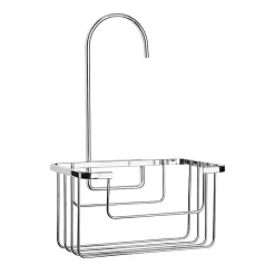 Croydex Hanging Shower Riser Rail Caddy - Chrome Plated -Bostik Shop croydexhangingshowerriserrailcaddychromeplatedd