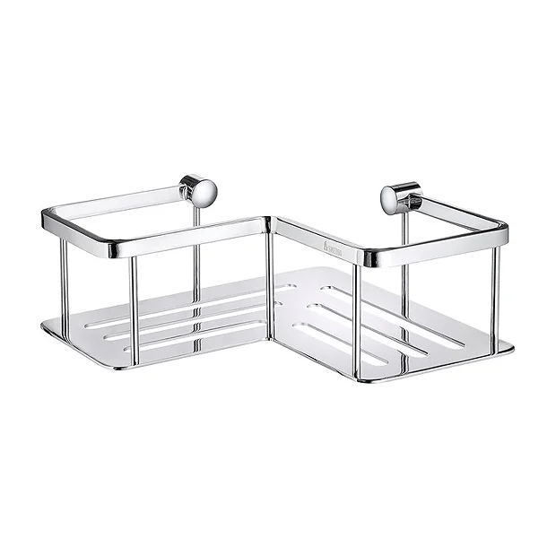 Smedbo Sideline Corner Soap Basket - Polished Chrome 3 Smedbo Sideline Corner Soap Basket - Polished Chrome