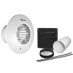 Xpelair Simply Silent Timer Controlled Round Extractor Fan -Bostik Shop dx100trl
