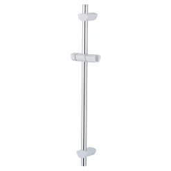 Bristan - EVO Riser Rail With Adjustable Fixing Brackets - White/Chrome