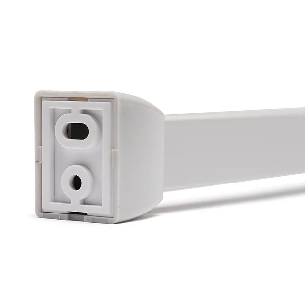 Croydex Slenderline Silver Shower Rail Kit 3 Croydex Slenderline Silver Shower Rail Kit