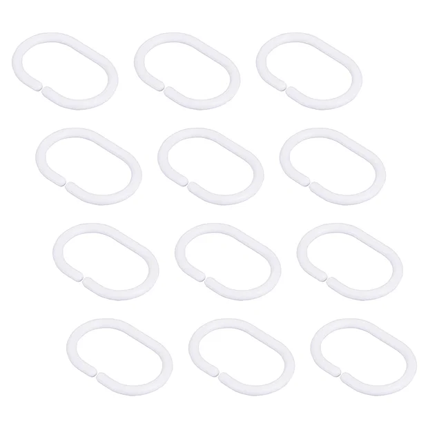 Victorian Plumbing Grey W1800 X H2000mm Polyester Shower Curtain 3 Victorian Plumbing Grey W1800 X H2000mm Polyester Shower Curtain