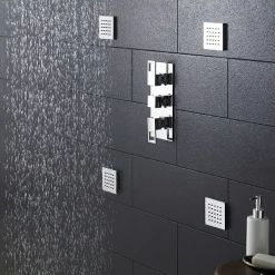 Hudson Reed - Square Tile Body Jet 7 Hudson Reed - Square Tile Body Jet -Bostik Shop hudsonreedsquaretilebodyjetbdj002d1