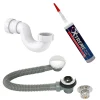 Victorian Plumbing Shower Bath - Installation Pack -Bostik Shop ip07 l