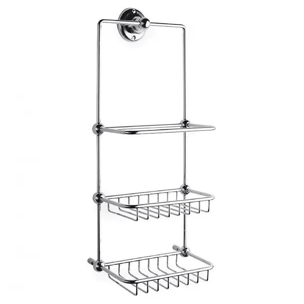 Hudson Reed Traditional Shower Tidy - Chrome 3 Hudson Reed Traditional Shower Tidy - Chrome