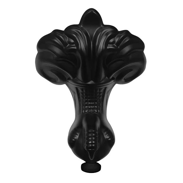 Victorian Plumbing Set Of 4 Matt Black Ball & Claw Feet For Roll Top Baths 4 Victorian Plumbing Set Of 4 Matt Black Ball & Claw Feet For Roll Top Baths - Image 2