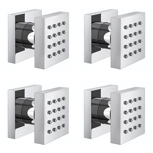 Milan Bathroom Milan Body Jet - 4 X Slim Square Jets 4 Milan Bathroom Milan Body Jet - 4 X Slim Square Jets - Image 2