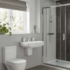 Multipanel Neutrals Collection Pebble Grey Bathroom Wall Panel -Bostik Shop mn7927shr l