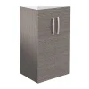 Victorian Plumbing Brooklyn 500mm Grey Avola Floor Standing Vanity Cabinet (excluding Basin) -Bostik Shop mod502 l