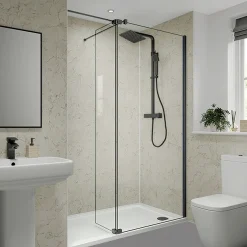 Multipanel Classic Grey Marble Bathroom Wall Panel -Bostik Shop mp139h n detail1
