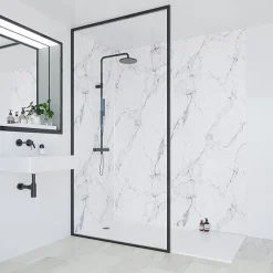 Multipanel Linda Barker Calacatta Marble Bathroom Wall Panel -Bostik Shop mp3460 n d2