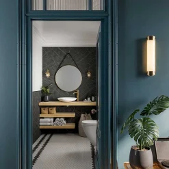 Multipanel Linda Barker Nero Grafite Bathroom Wall Panel 9 Multipanel Linda Barker Nero Grafite Bathroom Wall Panel -Bostik Shop mp9485 n d1