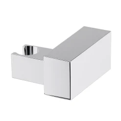 Milan Bathroom Milan Square Chrome ABS Modern Wall Mounted Handset Holder