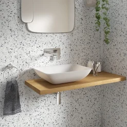 Showerwall Positano Blue Terrazzo Waterproof Decorative Wall Panel -Bostik Shop mssppbtezzzz29000 d1