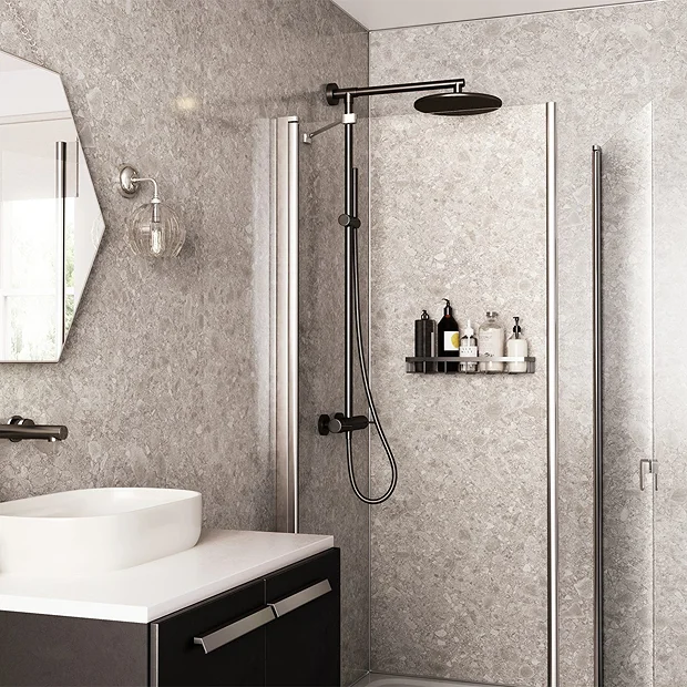 Showerwall Stone Terrazzo Waterproof Decorative Wall Panel 4 Showerwall Stone Terrazzo Waterproof Decorative Wall Panel - Image 2