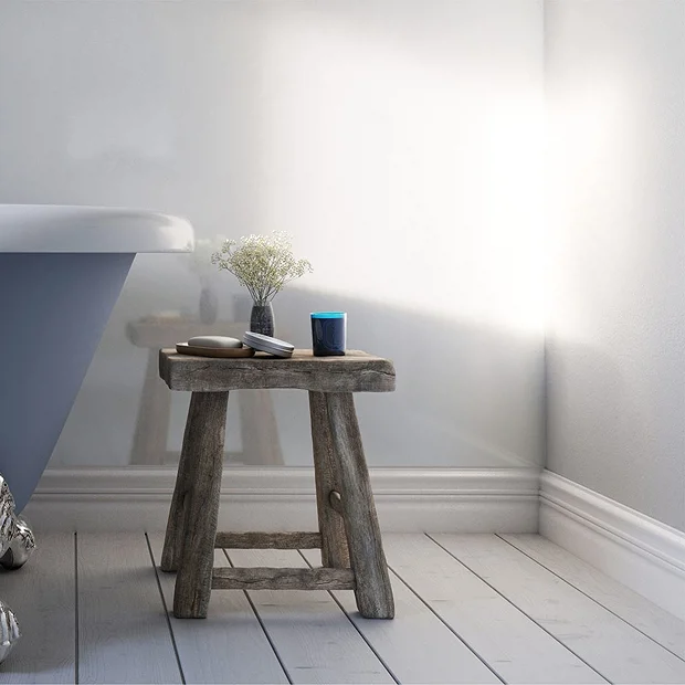 Showerwall Pearlescent White Waterproof Decorative Wall Panel - Various Size Options 4 Showerwall Pearlescent White Waterproof Decorative Wall Panel - Various Size Options - Image 2