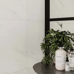 Multipanel Tile Effect Levanto Marble H2400 X W598mm Bathroom Wall Panel - Hydrolock Tongue And Groove 10 Multipanel Tile Effect Levanto Marble H2400 X W598mm Bathroom Wall Panel - Hydrolock Tongue And Groove -Bostik Shop mt812st1001 d1