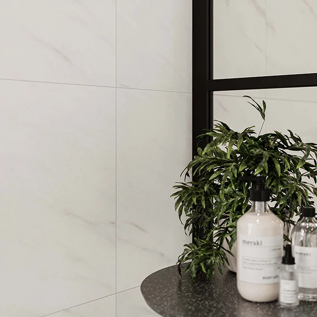 Multipanel Tile Effect Levanto Marble H2400 X W598mm Bathroom Wall Panel - Hydrolock Tongue And Groove 6 Multipanel Tile Effect Levanto Marble H2400 X W598mm Bathroom Wall Panel - Hydrolock Tongue And Groove - Image 4