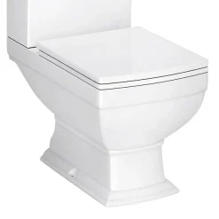 Victorian Plumbing Rydal Close Coupled Pan + Soft Close Seat