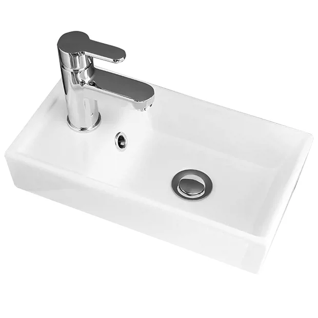 Victorian Plumbing Bromley 410 X 220mm Counter Top Basin 4 Victorian Plumbing Bromley 410 X 220mm Counter Top Basin - Image 2