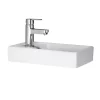 Victorian Plumbing Bromley 410 X 220mm Counter Top Basin -Bostik Shop ntrd4bas d1