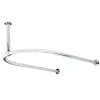 Old London - Chrome U-Shaped Shower Curtain Rail -Bostik Shop oldlondonchromeushapedshowercurtainraillda009l