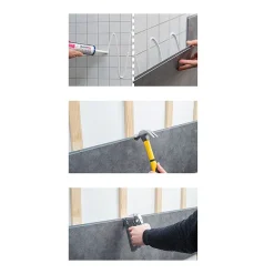 Victorian Plumbing Orion Boston 375 X 650mm Waterproof Wall Tile Shower Panels 9 Victorian Plumbing Orion Boston 375 X 650mm Waterproof Wall Tile Shower Panels -Bostik Shop orwt030 d3