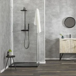 Victorian Plumbing Orion Chicago 375 X 650mm Waterproof Wall Tile Shower Panels -Bostik Shop orwt911 l