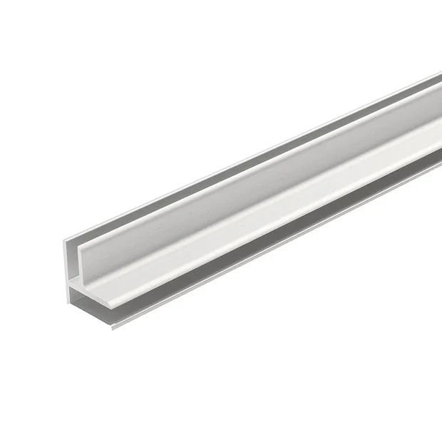 Victorian Plumbing Orion Aluminium 12-20mm Universal Corner Trim For Wall Tile Panels 4 Victorian Plumbing Orion Aluminium 12-20mm Universal Corner Trim For Wall Tile Panels - Image 2