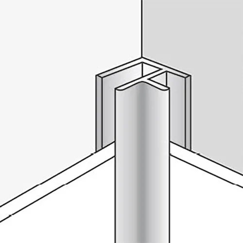 Victorian Plumbing Orion Aluminium 12-20mm Universal Corner Trim For Wall Tile Panels 3 Victorian Plumbing Orion Aluminium 12-20mm Universal Corner Trim For Wall Tile Panels