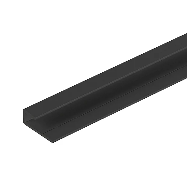 Victorian Plumbing Orion Black End Trim For Wall Tile Panels 4 Victorian Plumbing Orion Black End Trim For Wall Tile Panels - Image 2