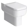 Victorian Plumbing Pro 600 Back To Wall Close Coupled Pan (excluding Seat) -Bostik Shop pot070op l