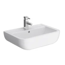 Victorian Plumbing Pro 600 550mm 1TH Ceramic Basin