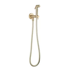 Crosswater MPRO Brushed Brass Integrated Douche Valve, Handset & Holder