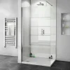 Victorian Plumbing Orion White Arctic Sparkle Shower Wall Panel - 2400 X 1000mm -Bostik Shop pvc2410arcw d3