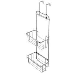 Croydex Hanging Double Storage Basket - Chrome Plated 11 Croydex Hanging Double Storage Basket - Chrome Plated -Bostik Shop qm261241ai3