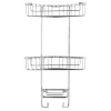 Croydex Corner Shower Storage Basket Chrome - 3 Tier 1 Croydex Corner Shower Storage Basket Chrome - 3 Tier -Bostik Shop qm262841ai3