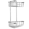 Croydex Corner Shower Storage Basket Chrome (Large - 2 Tier) 1 Croydex Corner Shower Storage Basket Chrome (Large - 2 Tier) -Bostik Shop qm263841ai3