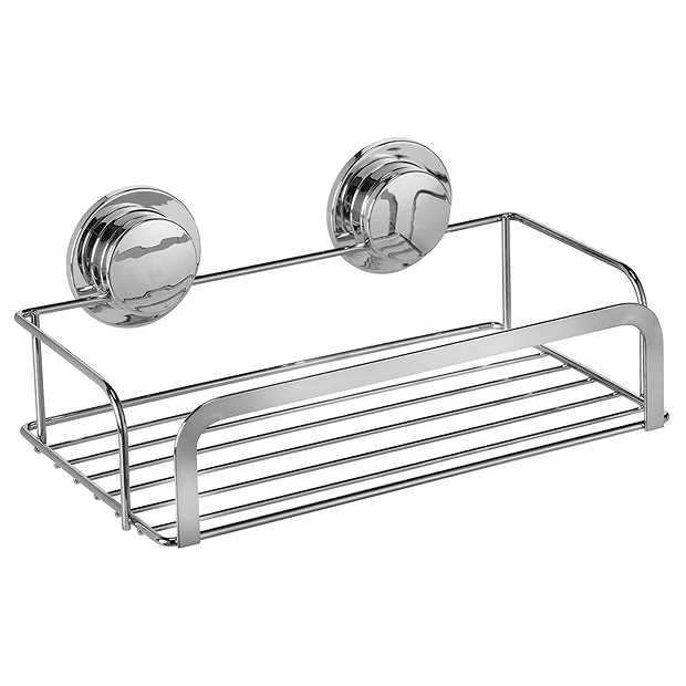 Croydex Stick 'N' Lock Cosmetic Shower Basket 4 Croydex Stick 'N' Lock Cosmetic Shower Basket - Image 2