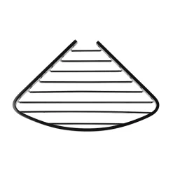 Croydex Matt Black Corner Shower Basket -Bostik Shop qm775921 d1