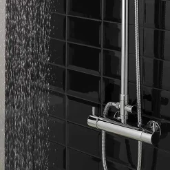 Victorian Plumbing Round Chrome Shower Diverter Valve -Bostik Shop roundshowerdivertervalvechromeplatedd1