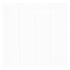 Multipanel Tile Effect Alpine White H2400 X W598mm Bathroom Wall Panel - Hydrolock Tongue And Groove