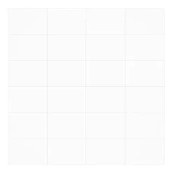 Multipanel Tile Effect Alpine White H2400 X W598mm Bathroom Wall Panel - Hydrolock Tongue And Groove