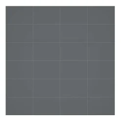 Multipanel Tile Effect Monument Grey H2400 X W598mm Bathroom Wall Panel - Hydrolock Tongue And Groove