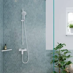 Hansgrohe AddStoris Matt Black Corner Shower Basket -Bostik Shop shower lifestly 1 1