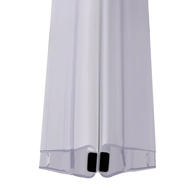 Victorian Plumbing Pair Of Shower Door Magnetic Seals For 4 To 6mm Glass 3 Victorian Plumbing Pair Of Shower Door Magnetic Seals For 4 To 6mm Glass